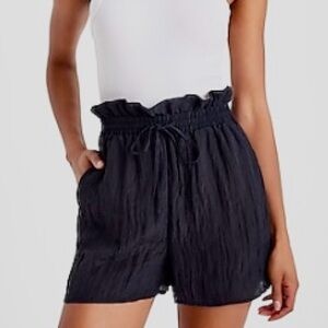Express Black High Waist Women's Shorts